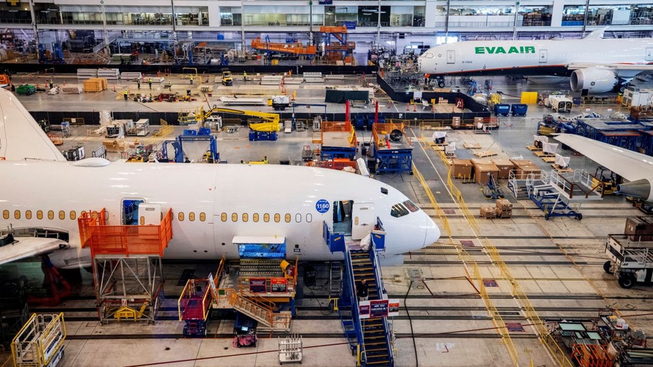 L'assemblage des Boeing 787