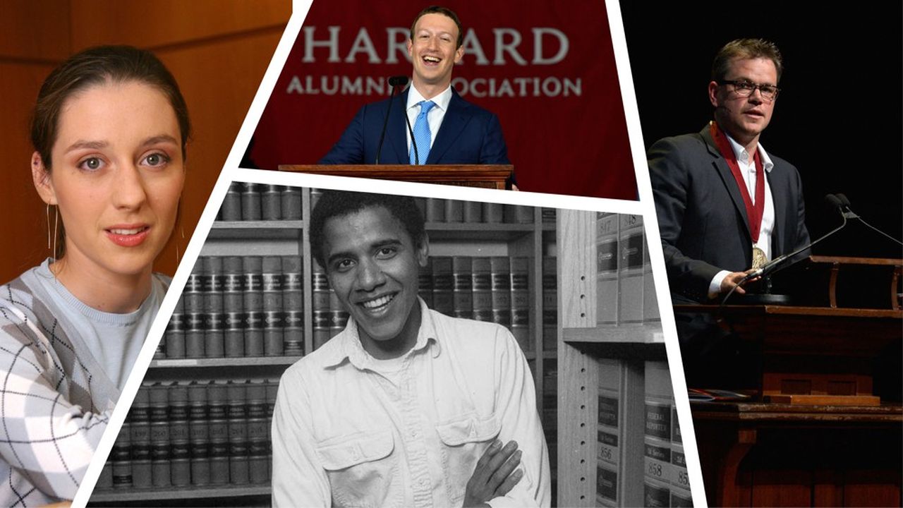 Mark Zuckerberg, Apollonia Poilane, Barack Obama et Matt Damon, on tous été à Harvard.