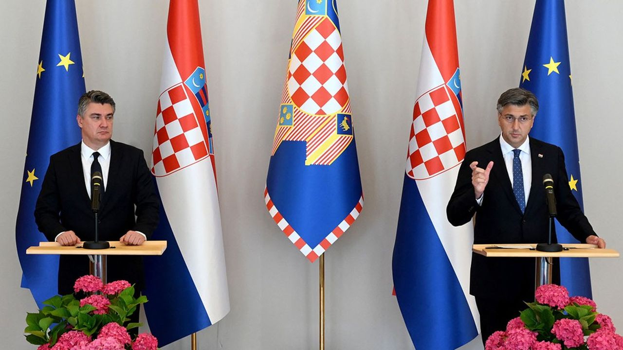 En Croatie, le parti au pouvoir reste en tête à l'issue des élections législatives