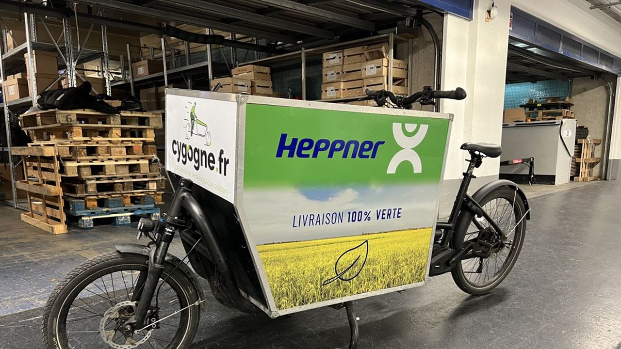 Les logisticiens comme l'alsacien Heppner anticipent, en recourant par exemple au vélo-cargo