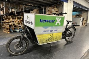 Les logisticiens comme l'alsacien Heppner anticipent, en recourant par exemple au vélo-cargo