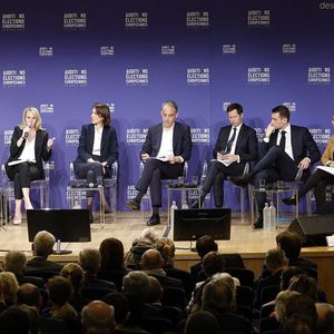 Les sept têtes de liste des principaux partis aux élections européennes ont débattu pendant plus de trois heures face aux représentants du Medef.