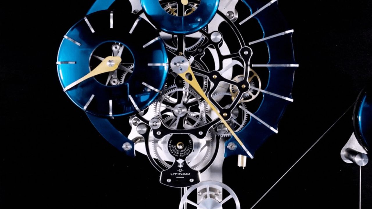 Le  Ballastographe , nouveau modèle d'horloge, a été dévoilé sur les salons de Genève.