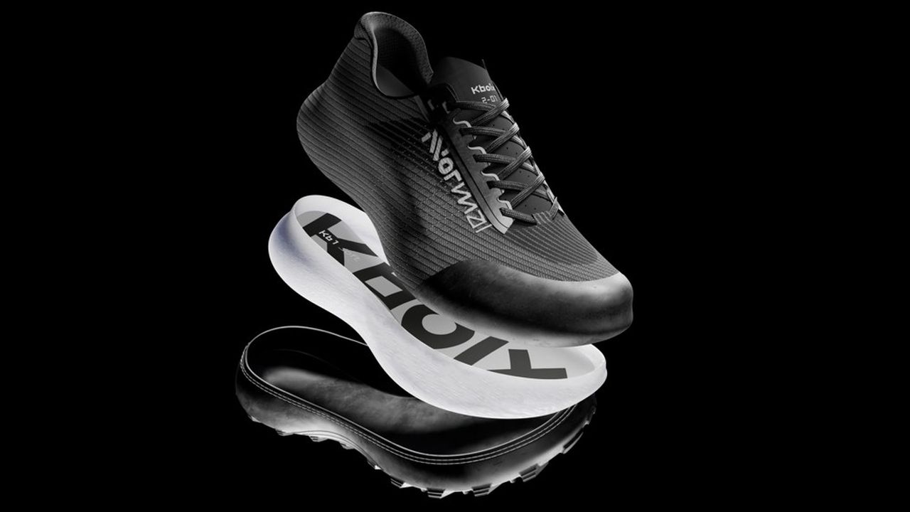 La  Kboix  propose aux coureurs de changer la semelle intermédiaire de la chaussure en fonction de ses activités. 