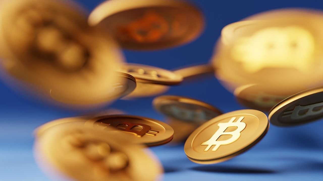 Le bitcoin a atteint la somme record de 73.737 dollars le 14 mars 2024.