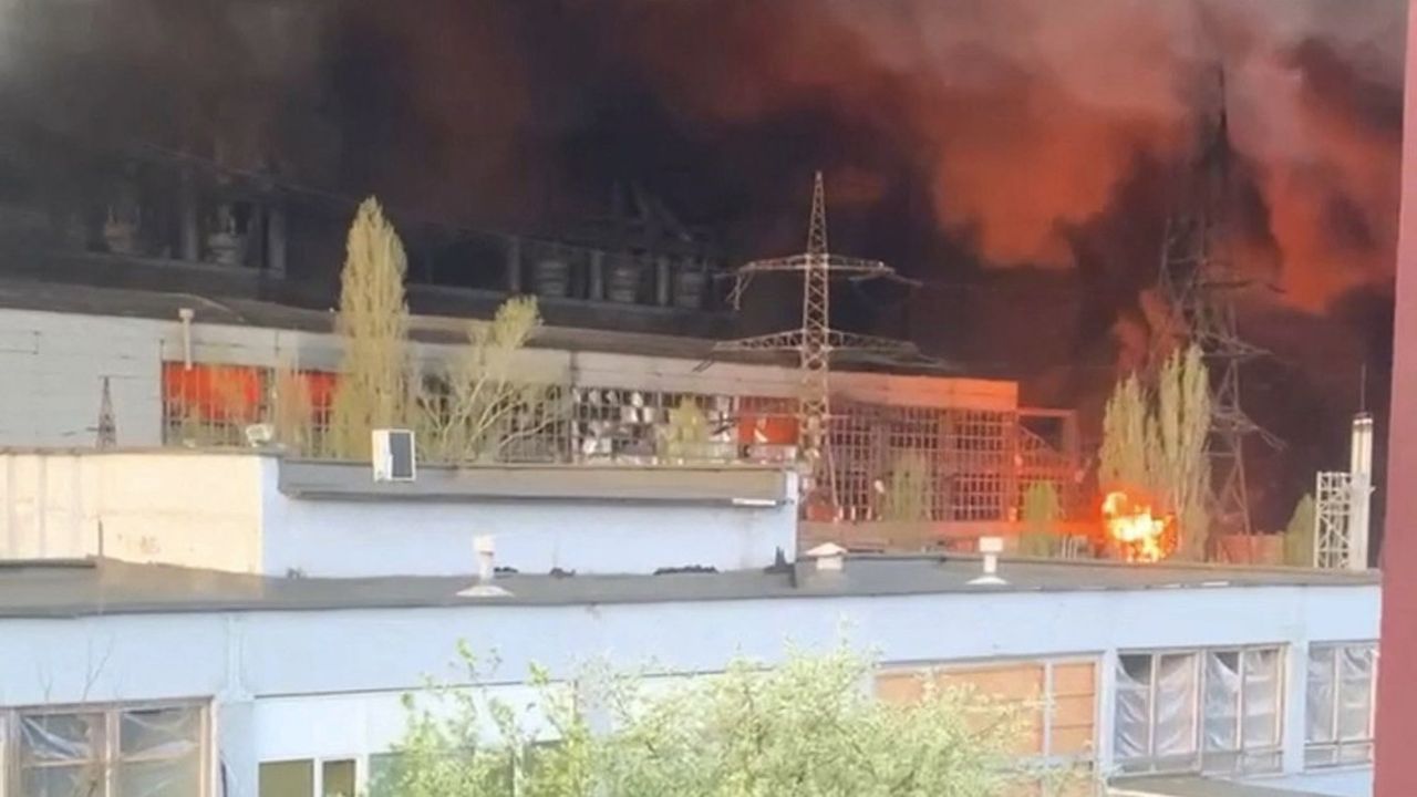 La centrale électrique de Tripilska a été détruite le 11 avril 2024 par des tirs de missiles russes.