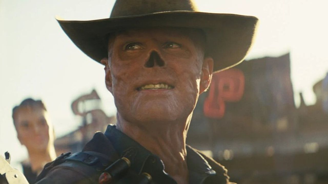 Une goule avec un certain penchant pour le western interprétée par Walton Goggins, dans « Fallout ».