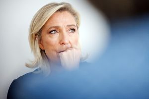 Marine Le Pen, cheffe de file des députés RN à l'Assemblée nationale.