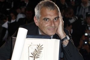 Laurent Cantet à Cannes en 2008 avec sa Palme d'Or pour « Entre les murs »