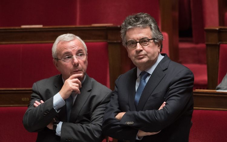 Jean Leonetti et Alain Claeys en 2015.