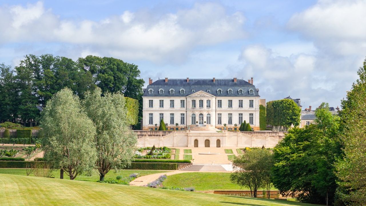 Château du Grand Lucé, un « petit Versailles » en Sarthe.