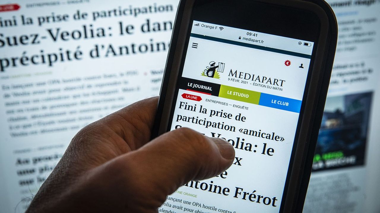 En bonne santé financière, Mediapart dépend quasi uniquement des abonnements (220.000 en 2023).