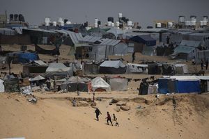 Une trêve à Gaza pourrait permettre d'acheminer plus facilement de l'aide humanitaire aux nombreux réfugiés palestiniens.