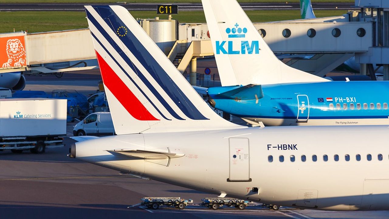 Entre janvier et mars, AirFrance-KLM s'est félicitée d'avoir transporté 6,2 % de passagers de plus qu'à la même époque de 2023.