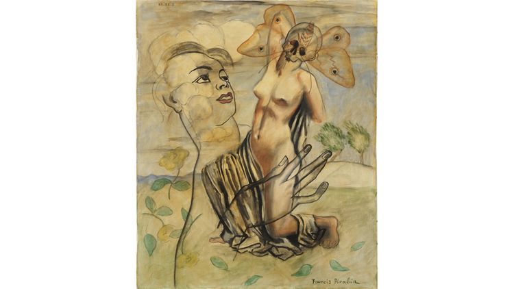 « Briseis », de Francis Picabia (1929), une oeuvre de la série des transparences, proposée pour 1,5 million d'euros par la galerie Michael Werner.