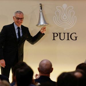 Marc Puig, PDG de Puig, a sonné l'introduction en Bourse de la compagnie, le 3 mai à Barcelone. 
