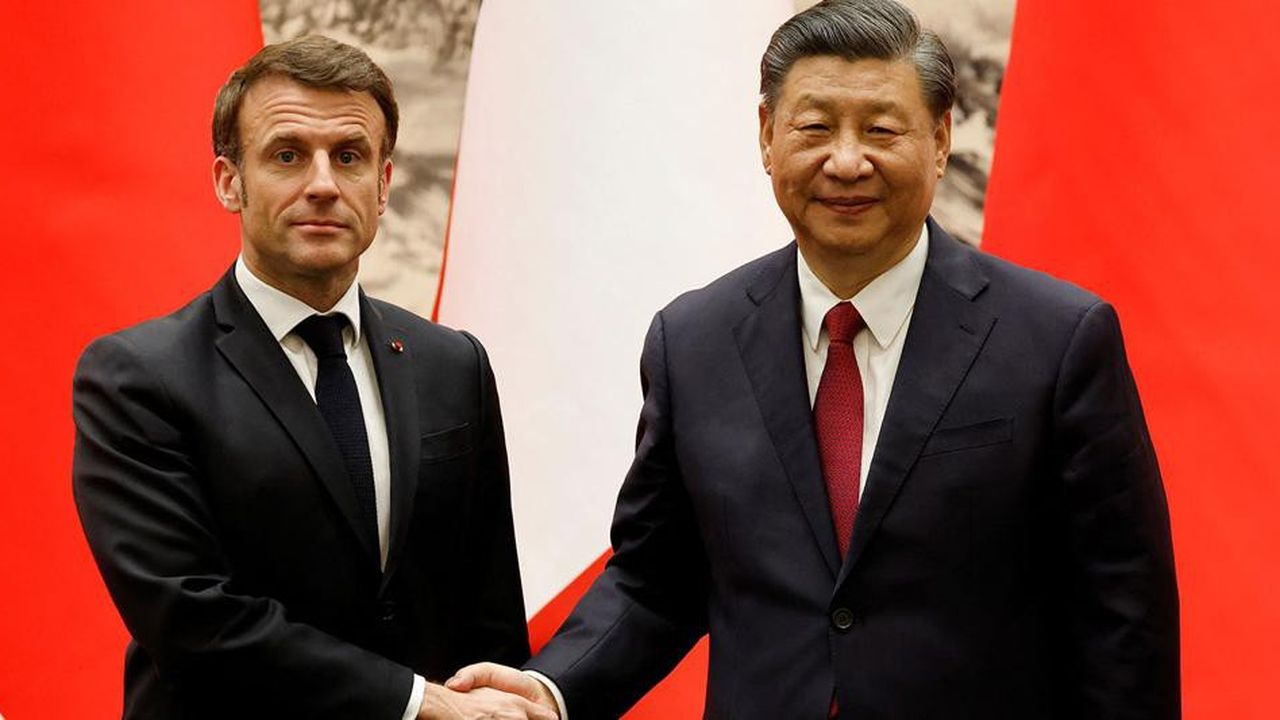 Emmanuel Macron a été reçu par Xi Jinping à Pékin en avril 2023. Le président chinois ne s'était pas rendu en Europe depuis le Covid.