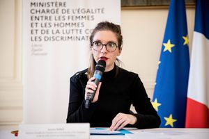 Aurore Bergé, ministre déléguée auprès du Premier ministre, chargée de l'Egalité entre les femmes et les hommes et de la Lutte contre les Discriminations.