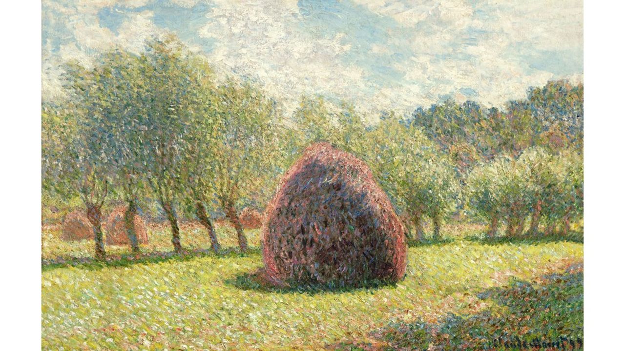 « Meules à Giverny » (1893), Claude Monet, huile sur toile.