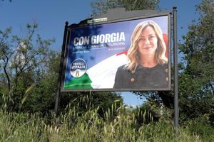 Fratelli d'Italia, le parti de Giorgia Meloni, caracole en tête des intentions de vote avec environ 27 %.