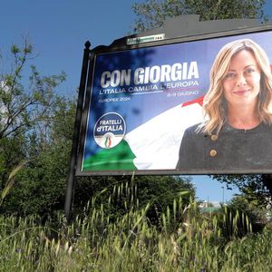 Le parti de Giorgia Meloni, Fratelli d'Italia, caracole en tête des intentions de vote avec environ 27 %