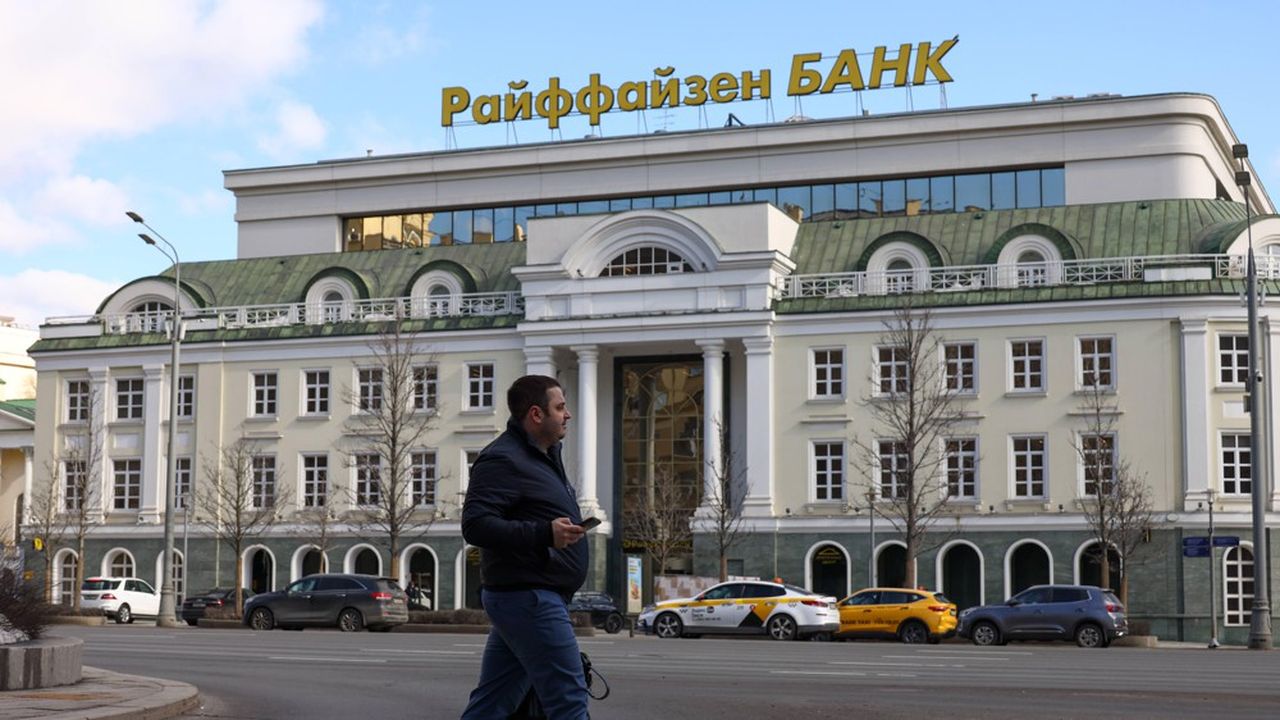 Raiffeisen a vu à nouveau ses profits croître de 8 % au premier trimestre en Russie.
