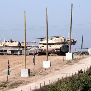 L'armée israélienne mène des incursions « ciblées » dans l'est de Rafah et a pris le contrôle du passage frontalier avec l'Egypte, Kerem Shalom (photo du 8 mai).