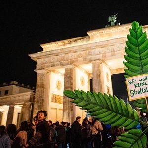 « Nous ne voulons pas être des criminels » clame cette pancarte brandie durant une manifestation, à Berlin, le 1er avril dernier