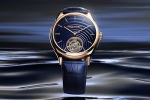 Conçue et assemblée à Morteau (Doubs), la montre Royale Tourbillon de Pequignet a été présentée en avant-première au salon Watches and Wonders de Genève en avril.