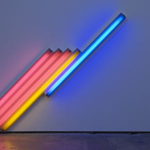 Dan Flavin, Untitled (for Fredericka and Ian) 3, 1987.