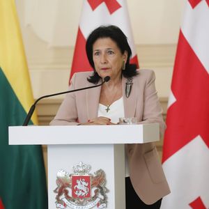 Salomé Zourabichvili est présidente de la Géorgie depuis 2018.