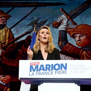 Marion Maréchal lors d'un meeting de lancement de campagne, le 10 mars dernier.