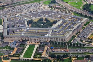 Le Pentagone, siège du ministère de la Défense à Arlington (Virginie), près de Washington DC.