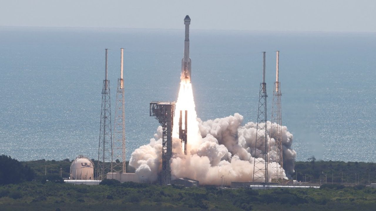 Starliner a été lancé par une fusée Atlas 5.