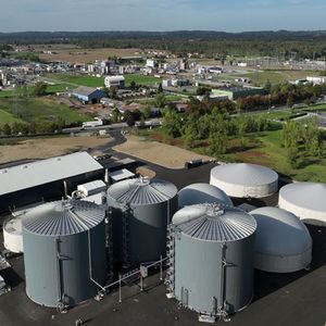 La plus grosse unité de méthanisation en France, BioBearn, a été ouverte l'an dernier par TotalEnergies.