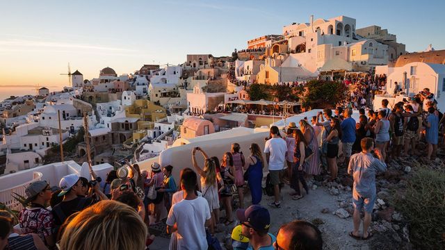 Sur les îles grecques, le tourisme jusqu'à l'overdose