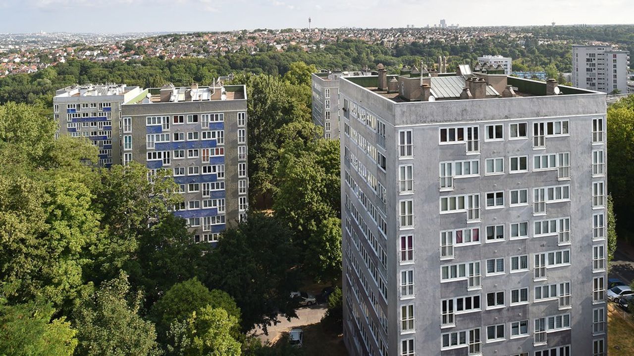 Datant des années 1960 et de l'époque de la construction des grands ensembles urbains, les quartiers Cité-Verte et Fosse-Rouge comptent 1.400 logements à Sucy-en-Brie.