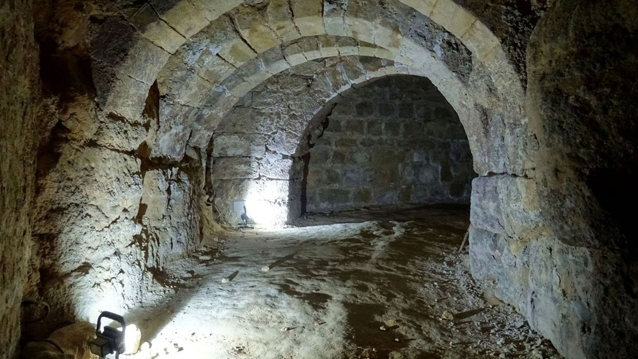 Le souterrain du presbytère à Pontoise