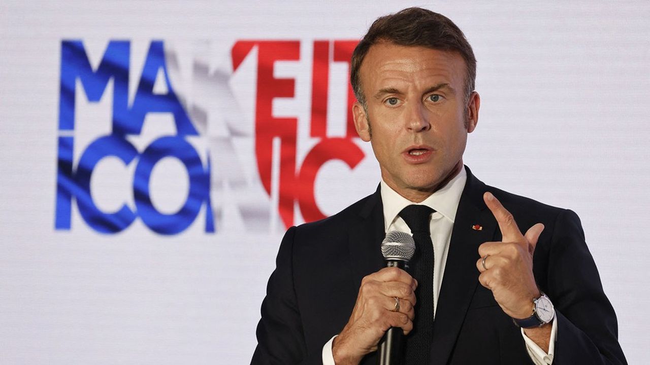 Emmanuel Macron veut profiter des JO de Paris 2024 pour rassurer les investisseurs étrangers
