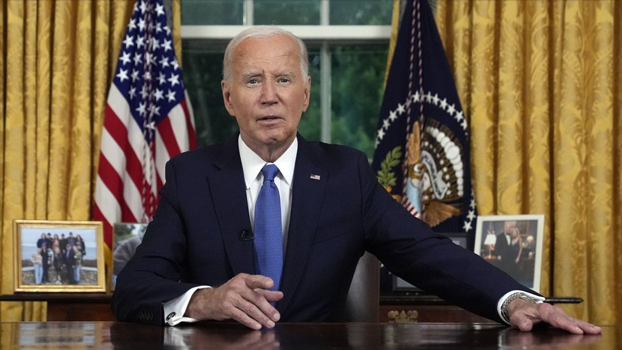 Présidentielle américaine 2024 : Joe Biden s'est retiré de la course pour « défendre la démocratie »