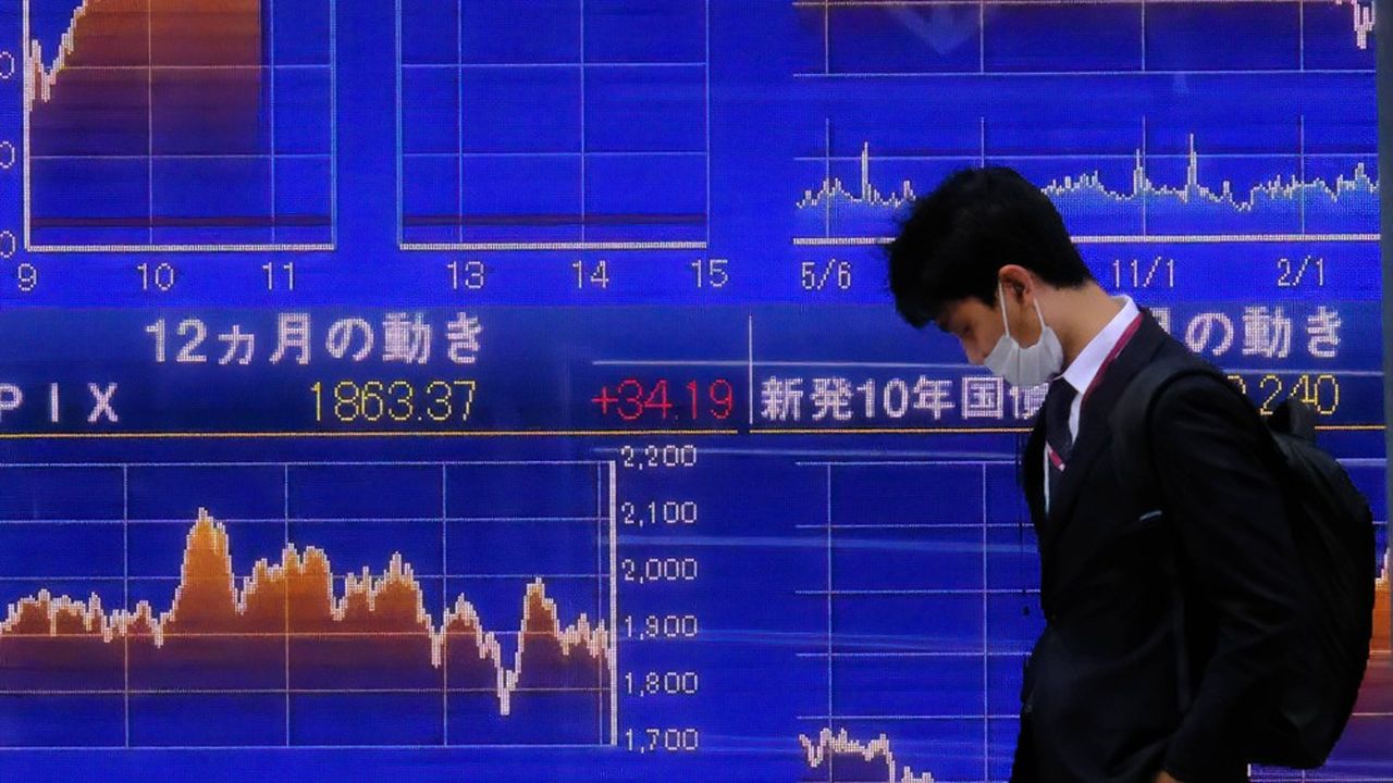 Les Bourses asiatiques dépriment, dans le sillage de Wall Street