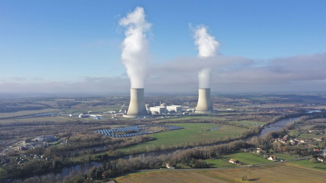 La centrale nucléaire de Civaux (Vienne).