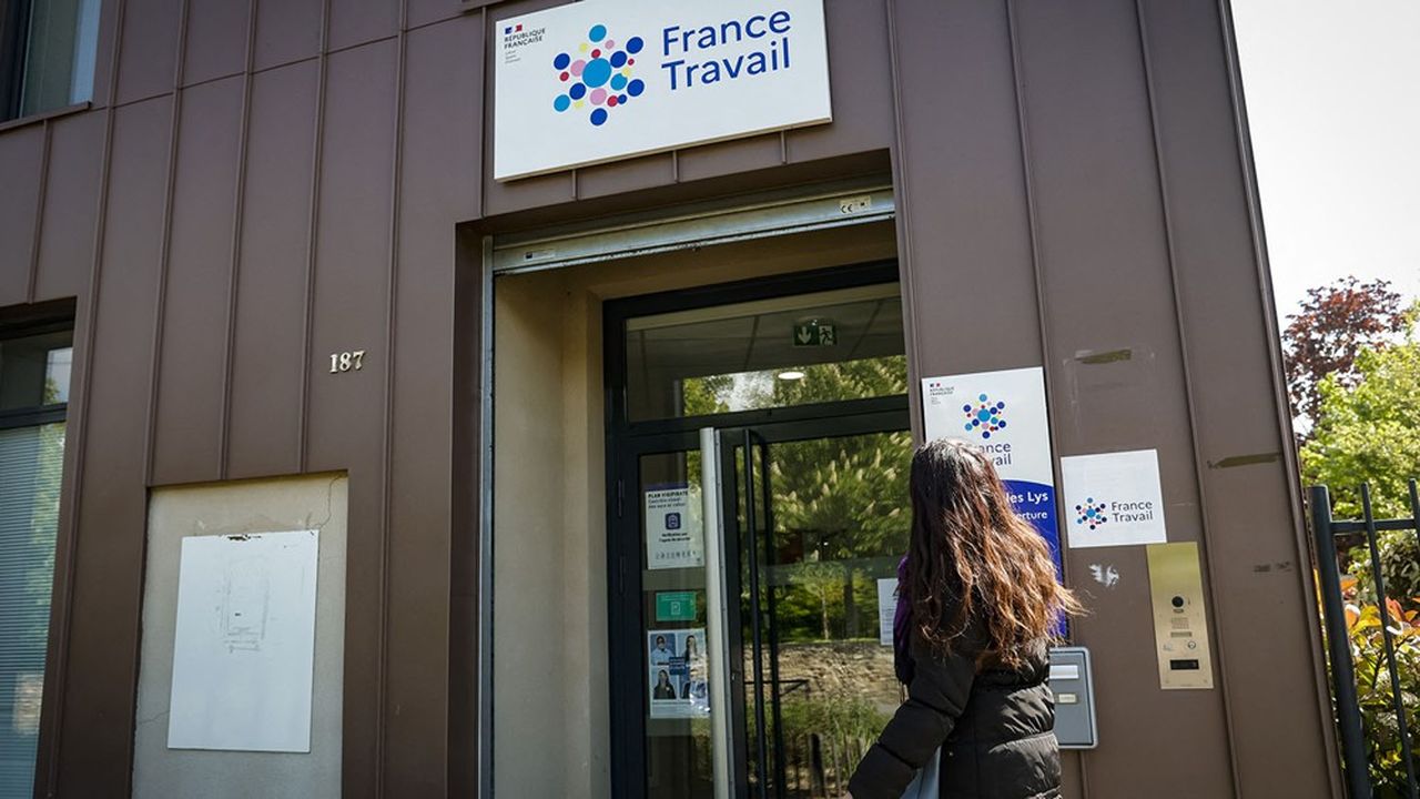 L'ex-Pôle emploi a été rebaptisé France Travail le 1er janvier 2024.