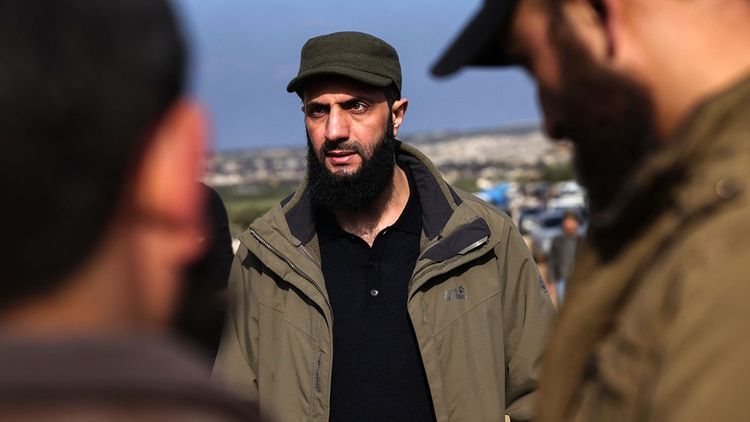 Abou Mohammed Al-Jolani, leader des rebelles syriens de Hayat Tahrir Al-Cham (HTS).