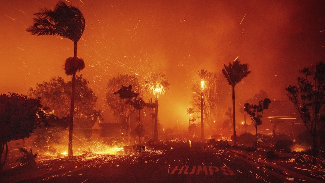 EN IMAGES - Les images des incendies en Californie